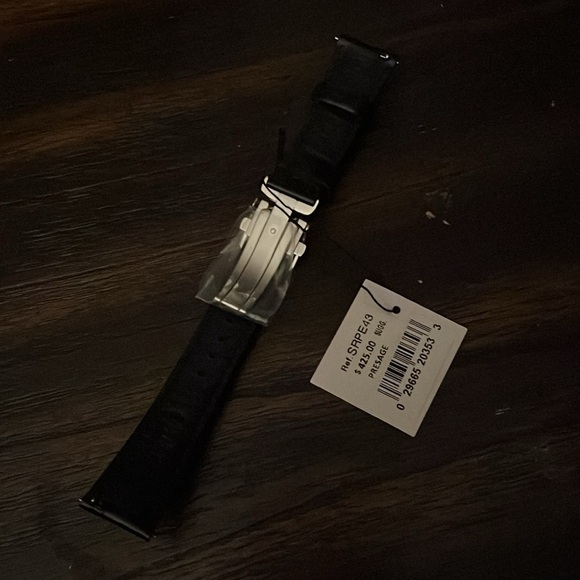 SEIKO Presage SRPE43 w/ Original Strap & Tag + Ritchie Brown Leather Strap - Picture 6 of 7